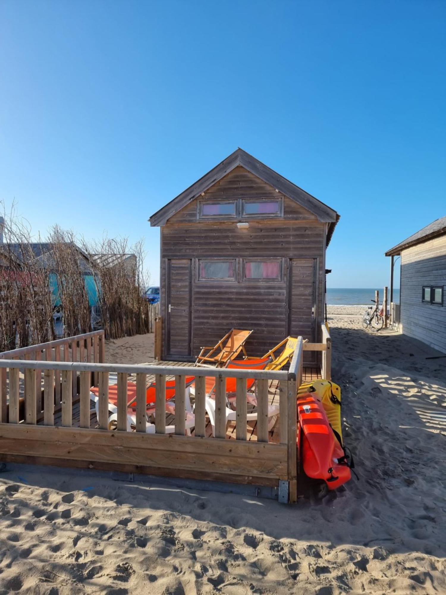 Strandvakantiehuisjes Katwijk Katwijk aan Zee ภายนอก รูปภาพ