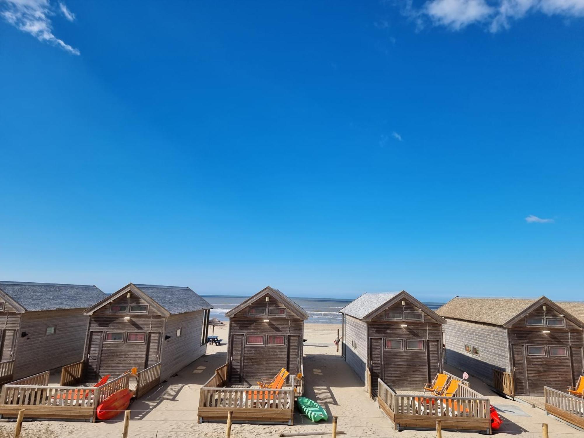 Strandvakantiehuisjes Katwijk Katwijk aan Zee ภายนอก รูปภาพ